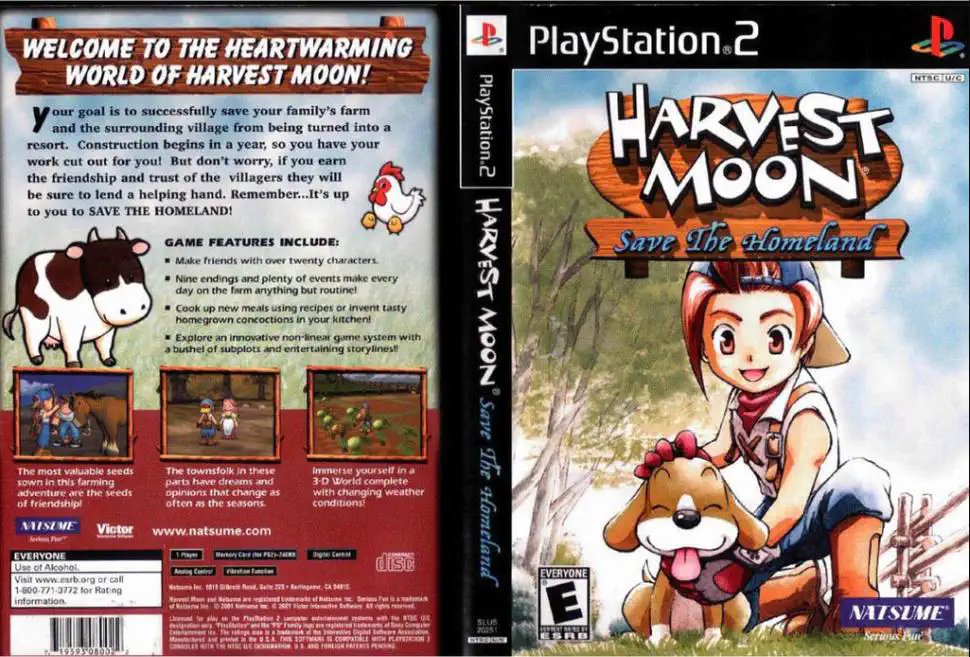 Cover Harvest Moon Save The Homeland Bahasa Indonesia